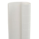 vidaXL kétoldalas fehér PVC kerti kerítés 1,8 x 3 m