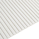 vidaXL kétoldalas fehér PVC kerti kerítés 1,8 x 3 m