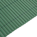 vidaXL kétoldalas zöld kerti kerítés 1,8 x 3 m PVC