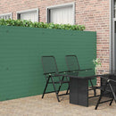 vidaXL kétoldalas zöld kerti kerítés 1,8 x 3 m PVC