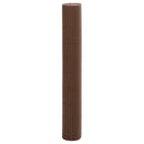 vidaXL kétoldalas barna PVC kerti kerítés 1,8 x 3 m