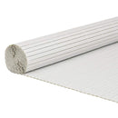 vidaXL kétoldalas fehér PVC kerti kerítés 1,8 x 5 m