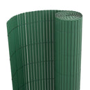 vidaXL kétoldalas zöld kerti kerítés 1,8 x 5 m PVC