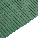 vidaXL kétoldalas zöld kerti kerítés 1,8 x 5 m PVC