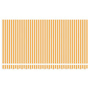 vidaXL Behúzható napellenző Sárga 350 x 200 cm szövet
