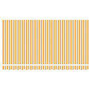 vidaXL Behúzható napellenző Sárga 350 x 200 cm szövet