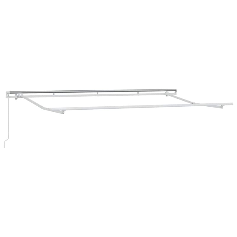 vidaXL Behúzható napellenző Sokszínű 350 x 200 cm