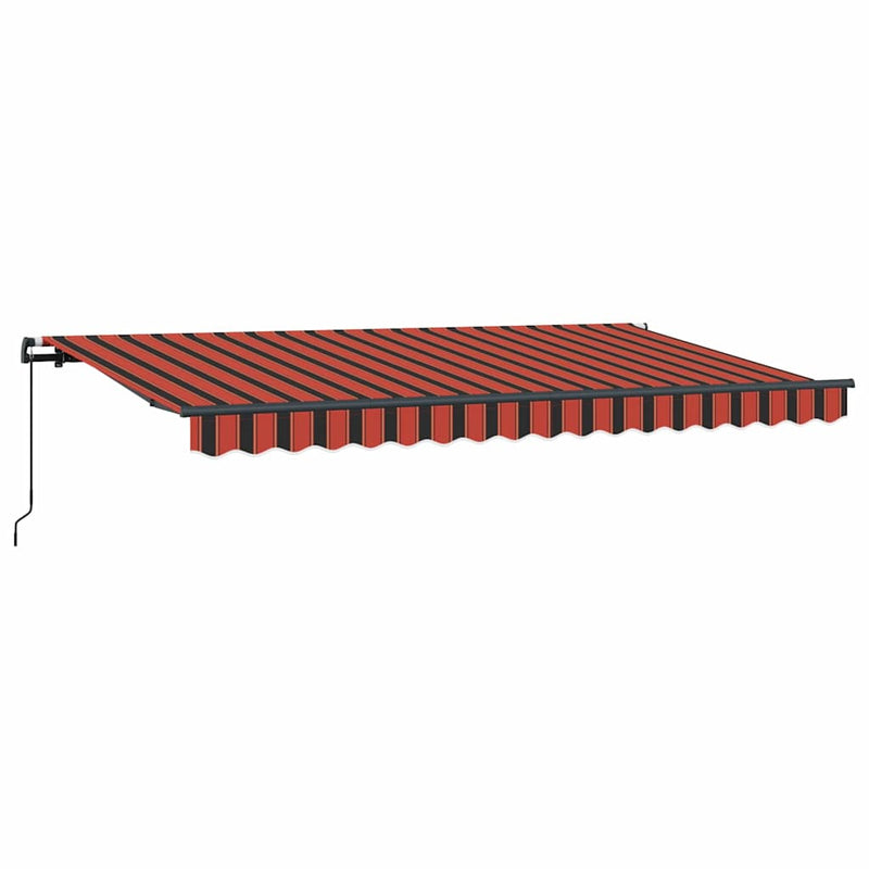 vidaXL Behúzható napellenző Sokszínű 350 x 200 cm
