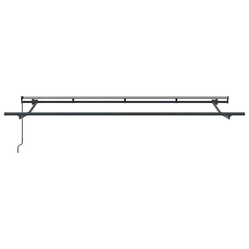 vidaXL Behúzható napellenző Sokszínű 350 x 200 cm
