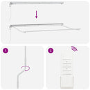 vidaXL Behúzható napellenző Burgundi 350x200 cm szövet