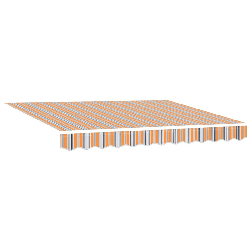 vidaXL Behúzható napellenző Sokszínű 350 x 200 cm