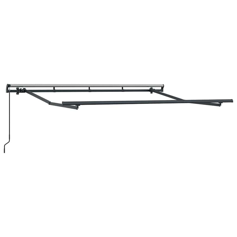 vidaXL Behúzható napellenző Sokszínű 350 x 200 cm