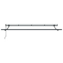 vidaXL Behúzható napellenző Krém 400 x 200 cm szövet