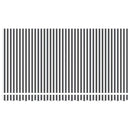 vidaXL Behúzható napellenző Antracit 400 x 200 cm szövet