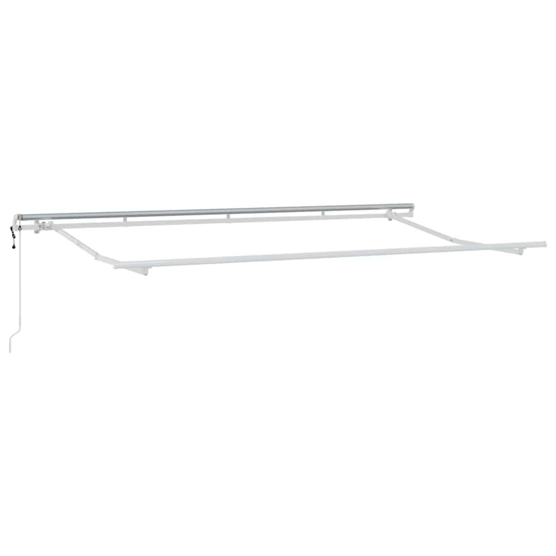 vidaXL Behúzható napellenző Sokszínű 400 x 200 cm