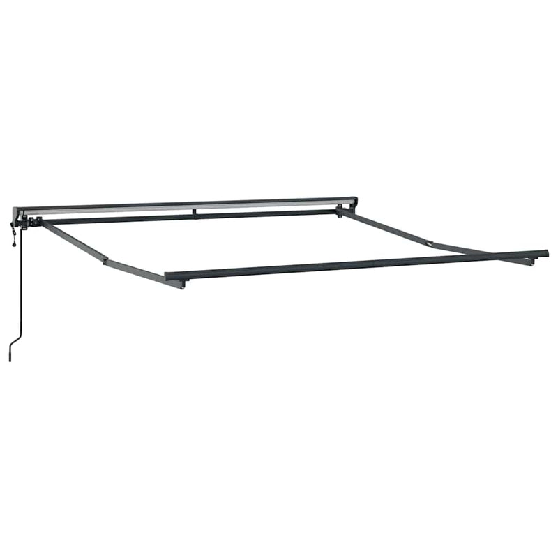 vidaXL Behúzható napellenző Krém 300x250 cm szövet