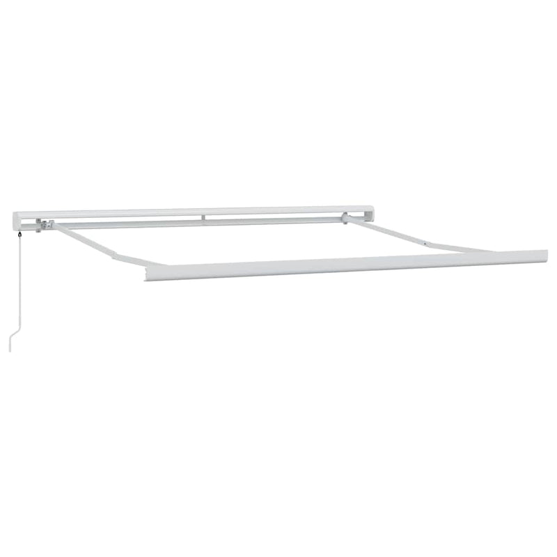 vidaXL Behúzható napellenző Antracit 300 x 250 cm Szövet, Fém