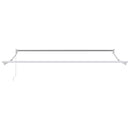 vidaXL Behúzható napellenző Narancs és Barna 300 x 250 cm