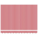 vidaXL Behúzható napellenző Piros és fehér 300 x 250 cm Szövet és Fém