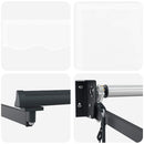 vidaXL Napernyő Fehér 3 x 2,5 m Poliészter és fém