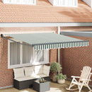 vidaXL Electric Awning 100% Polyester