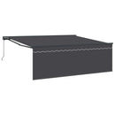 vidaXL Napernyő keret Sárga és Fehér 350 x 250 cm