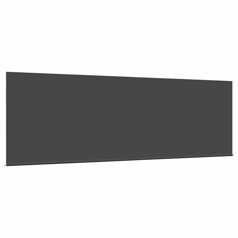 vidaXL Behúzható napellenző Narancs és fehér 350x250 cm szövet