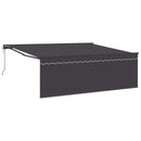 vidaXL Napernyő keret Sárga és Fehér 350 x 250 cm