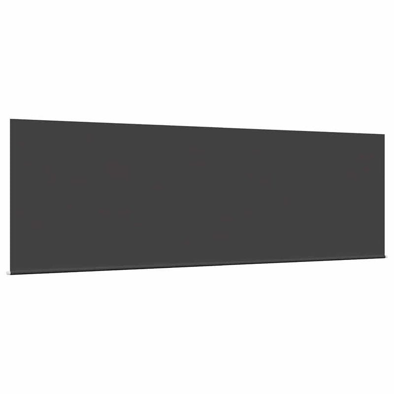 vidaXL Behúzható napellenző Narancs és fehér 350x250 cm szövet