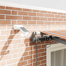 vidaXL Napernyő Anyag tartalmaz Sokszínű 350 x 250 cm Poliészter