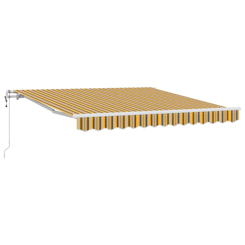 vidaXL Behúzható napellenző 350 x 250 cm Sokszínű