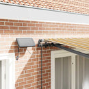 vidaXL Behúzható napellenző Sokszínű 350 x 250 cm szövet