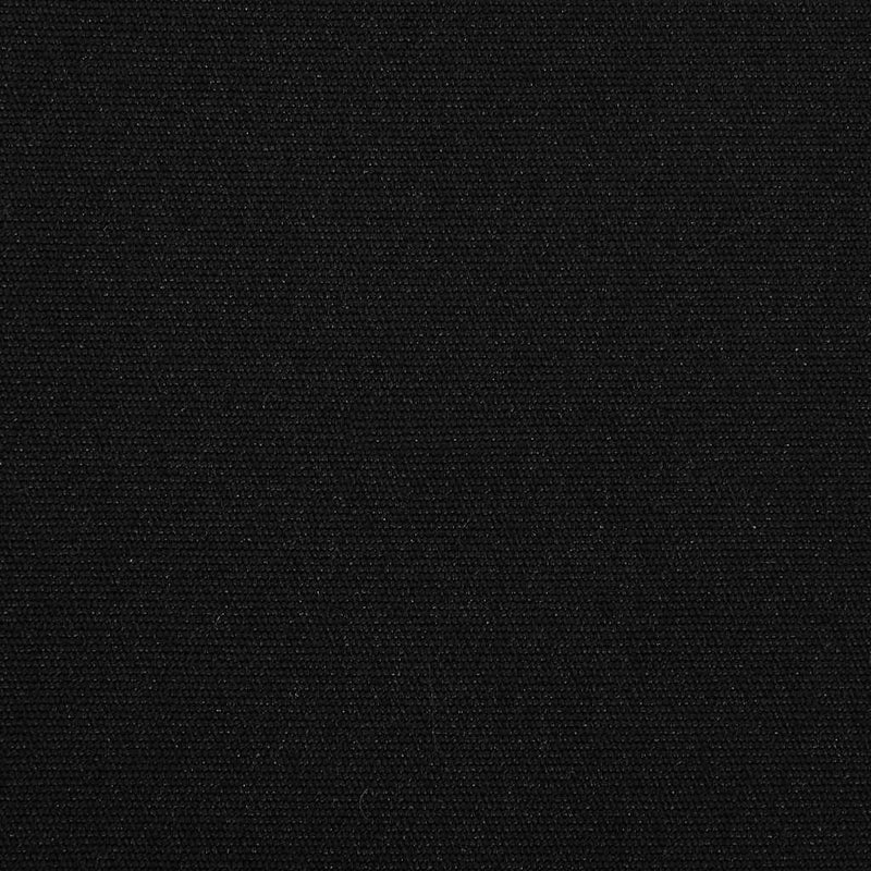 vidaXL Behúzható napellenző Fekete 350x250 cm szövet