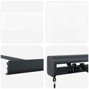 vidaXL Behúzható napellenző Fehér 350 x 250 cm Szövet és Fém