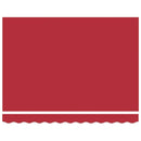 vidaXL Behúzható napellenző Piros 350x250 cm szövet