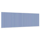 vidaXL Behúzható napellenző Kék és Fehér 400 × 300 cm