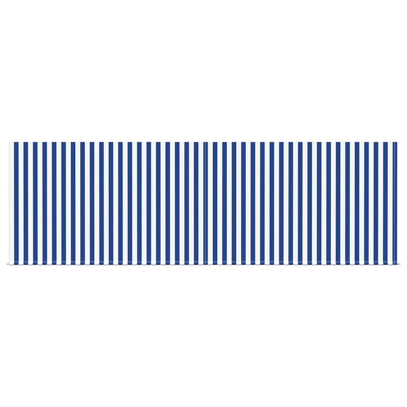 vidaXL Behúzható napellenző Kék és antracit 400 × 300 cm