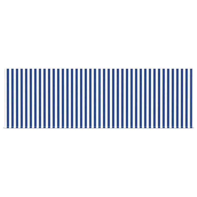 vidaXL Behúzható napellenző Kék és antracit 400 × 300 cm