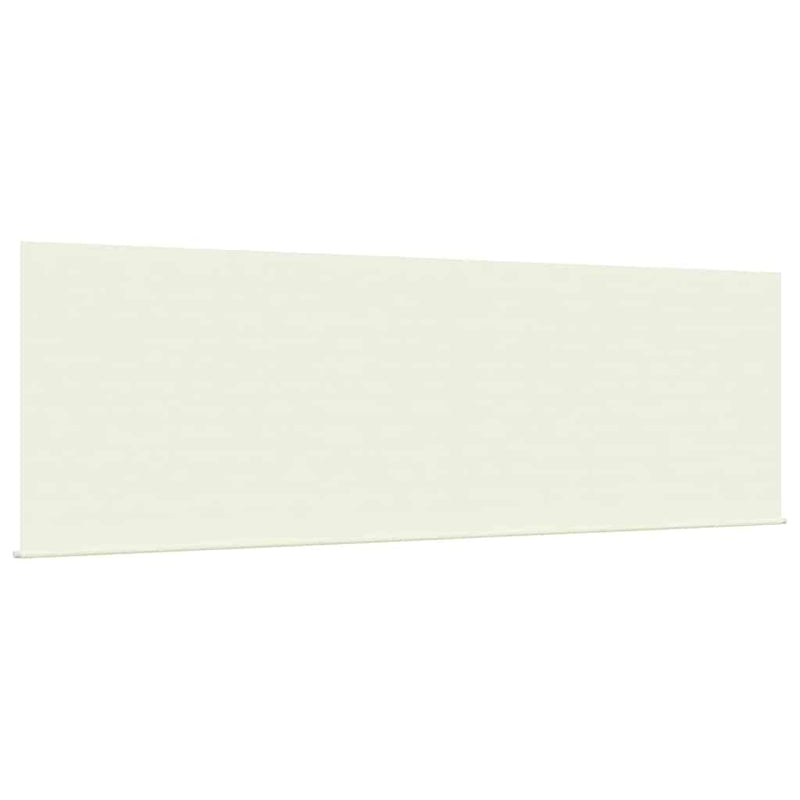 vidaXL Behúzható napellenző Krém 400 × 300 cm Poliészter