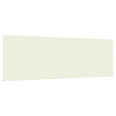 vidaXL Behúzható napellenző Krém 400 × 300 cm szövet