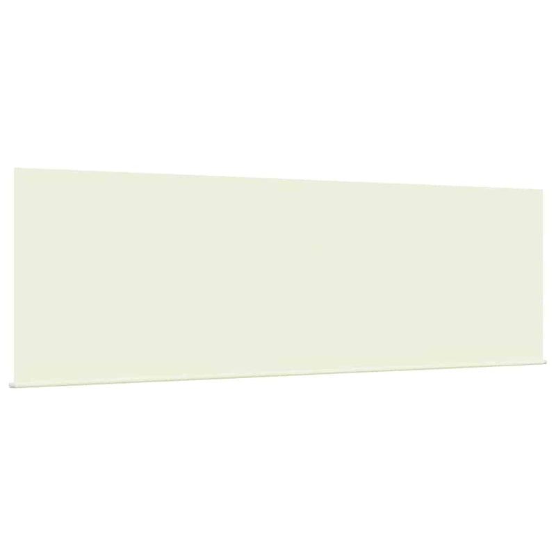 vidaXL Behúzható napellenző Krém 400 × 300 cm szövet