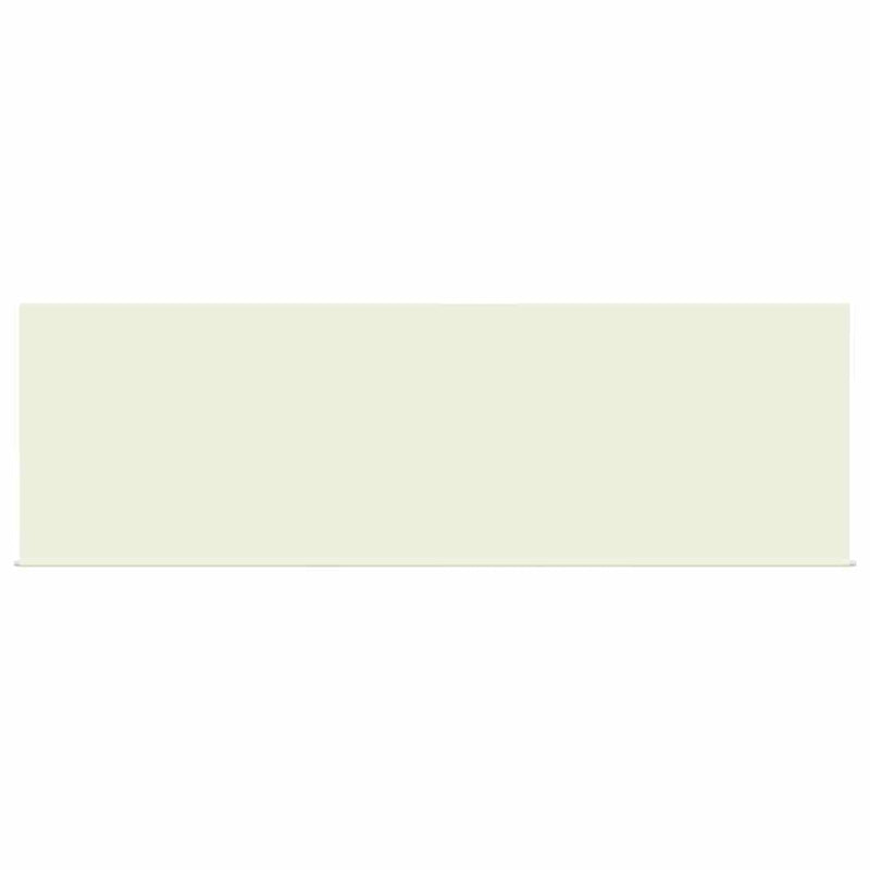 vidaXL Behúzható napellenző Krém 400 × 300 cm szövet