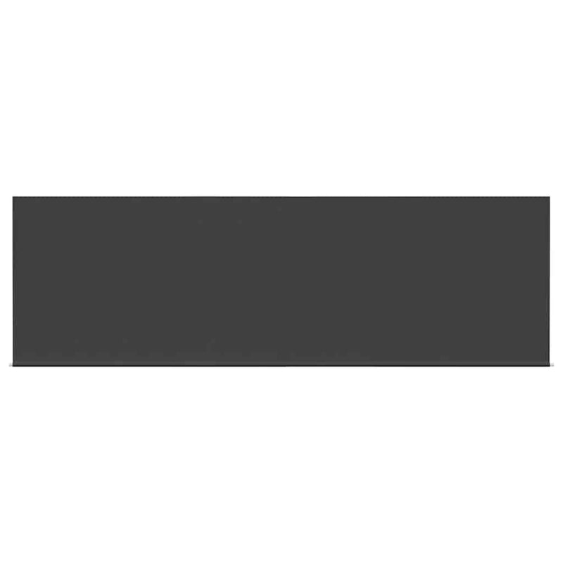 vidaXL Behúzható napellenző Antracit 400 × 300 cm szövet