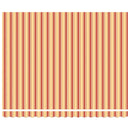 vidaXL Behúzható napellenző Sárga és narancs 400x300 cm szövet