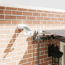 vidaXL Behúzható napellenző Világosszürke 400 × 300 cm szövet