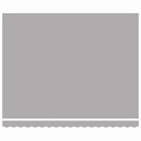 vidaXL Behúzható napellenző Világosszürke 400 × 300 cm szövet