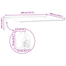 vidaXL Behúzható napellenző Zöld és sárga 400 × 300 cm