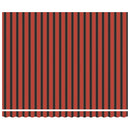 vidaXL Behúzható napellenző Narancssárga 400 × 350 cm