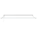 vidaXL Behúzható napellenző sárga és narancssárga 400 ×350 cm szövet