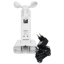 vidaXL Behúzható napellenző tartalmaz Fehér 400 × 350 cm szövet